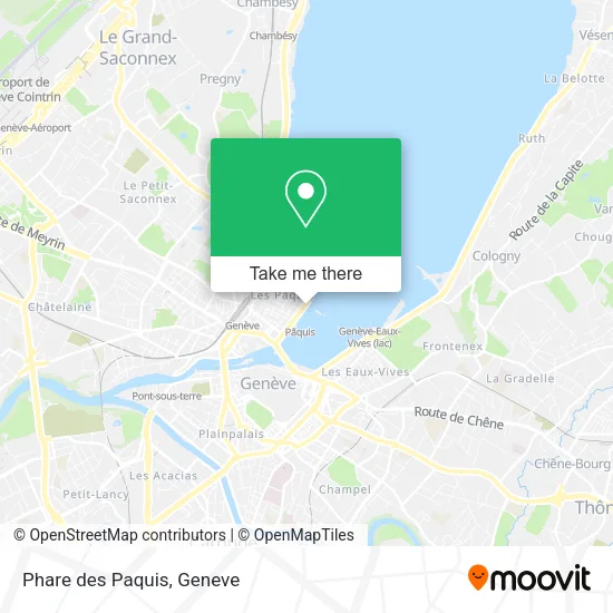 Phare des Paquis map