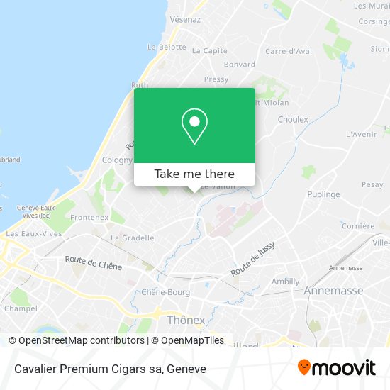 Cavalier Premium Cigars sa map