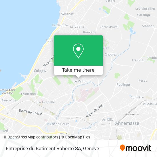 Entreprise du Bâtiment Roberto SA map