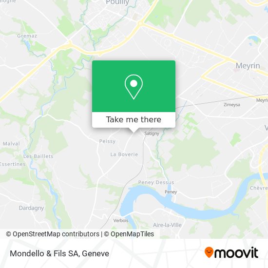 Mondello & Fils SA map