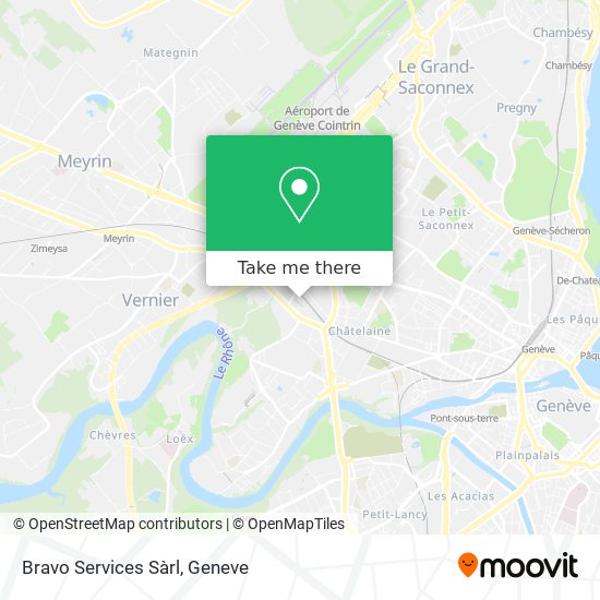 Bravo Services Sàrl map