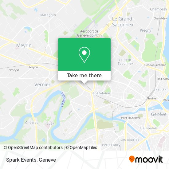 Spark Events map