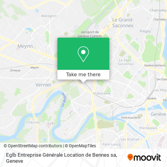Eglb Entreprise Générale Location de Bennes sa Karte