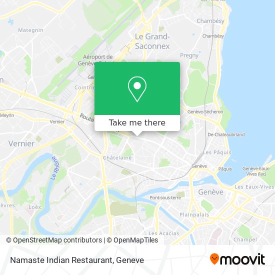 Namaste Indian Restaurant map
