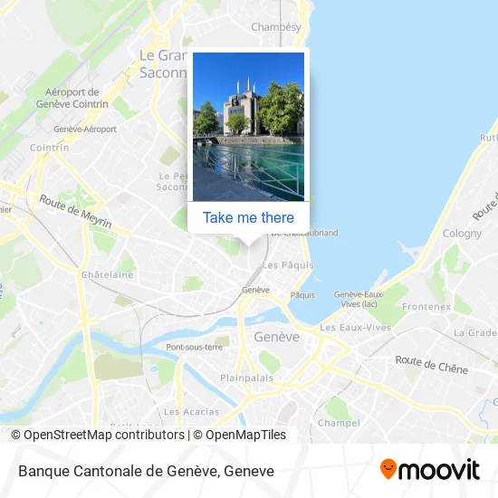 Banque Cantonale de Genève map