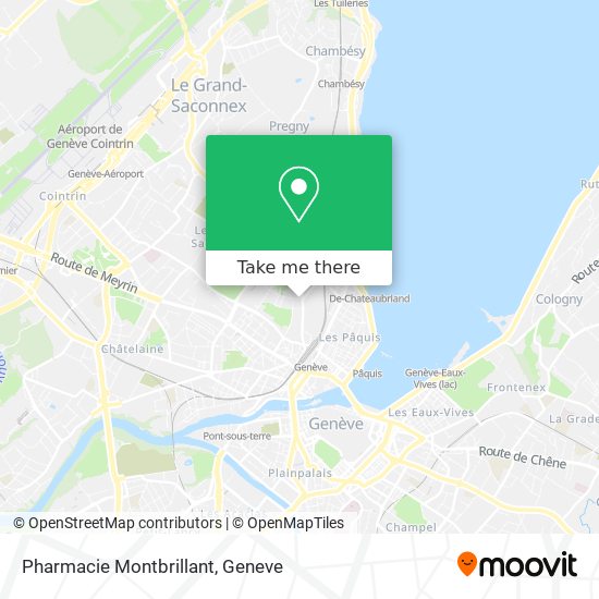Pharmacie Montbrillant map