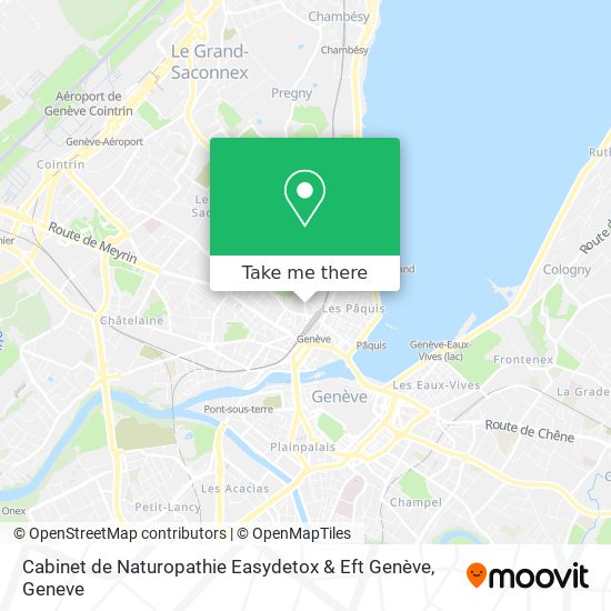 Cabinet de Naturopathie Easydetox & Eft Genève map