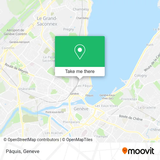 Pâquis map