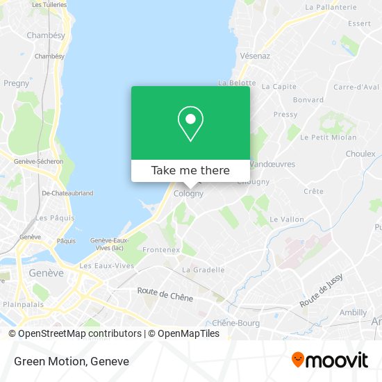 Green Motion map