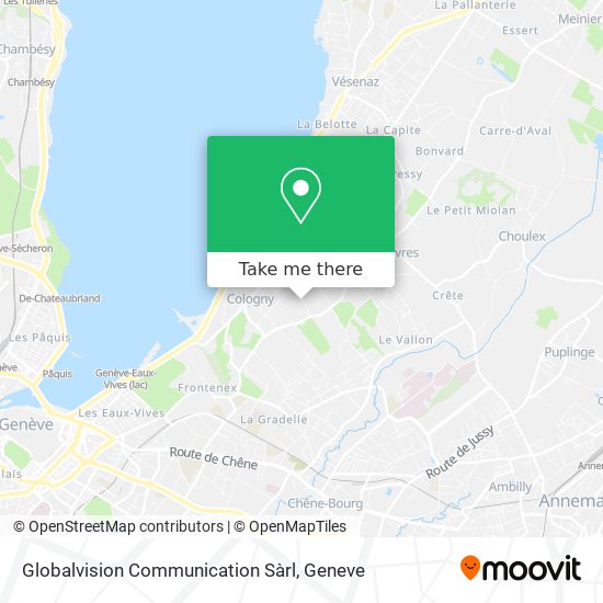 Globalvision Communication Sàrl map