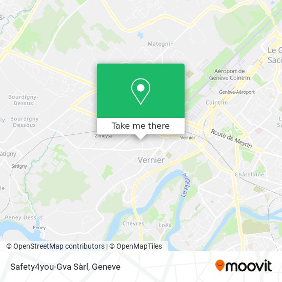 Safety4you-Gva Sàrl map