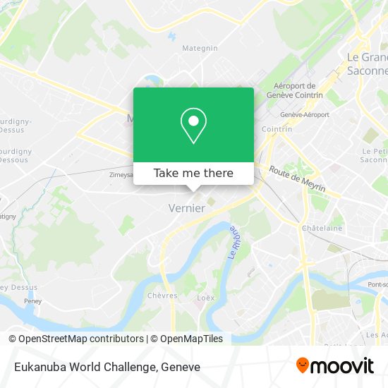 Eukanuba World Challenge map