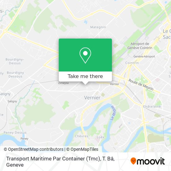 Transport Maritime Par Container (Tmc), T. Bâ map