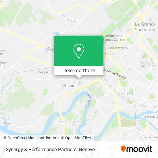 Synergy & Performance Partners map