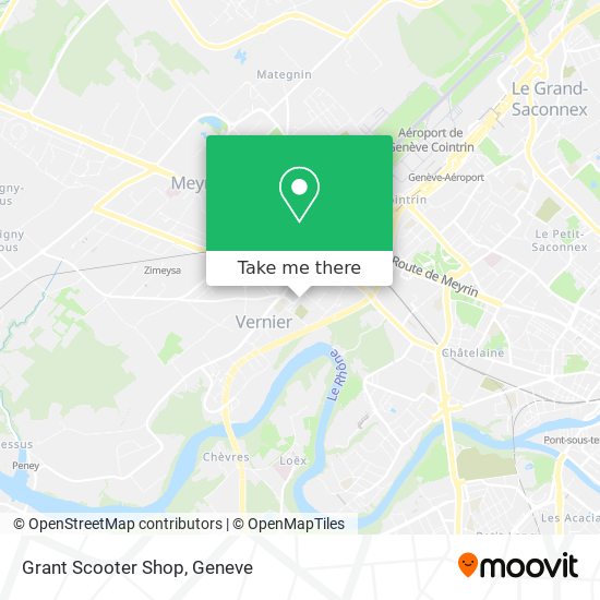 Grant Scooter Shop map