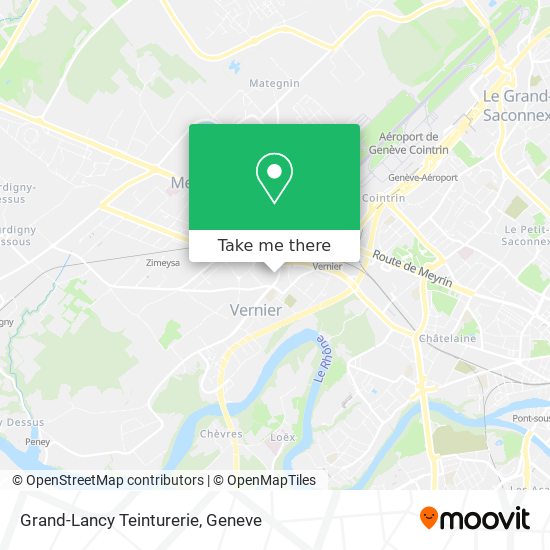 Grand-Lancy Teinturerie map