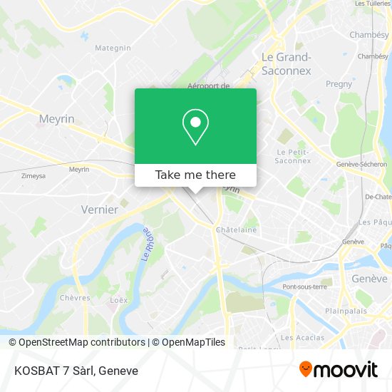 KOSBAT 7 Sàrl map