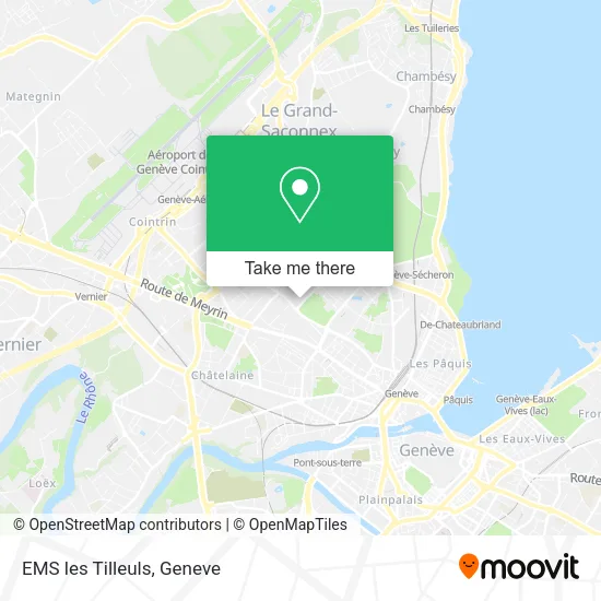 EMS les Tilleuls map