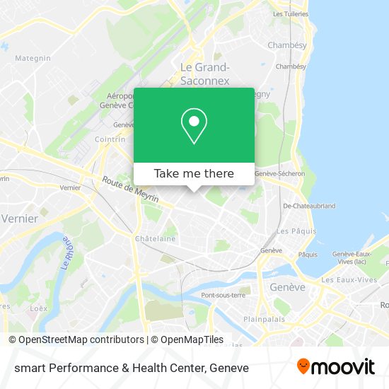smart Performance & Health Center map