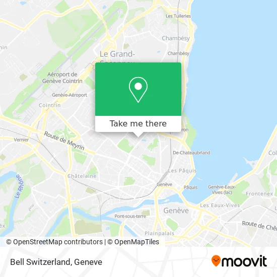 Bell Switzerland map