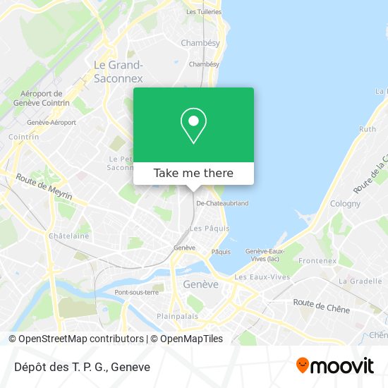 Dépôt des T. P. G. map