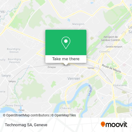 Technomag SA map