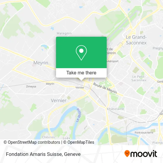 Fondation Amaris Suisse map