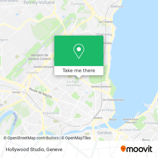 Hollywood Studio map