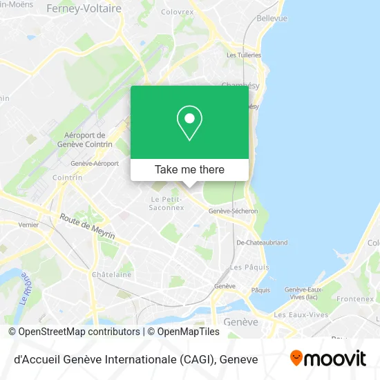 d'Accueil Genève Internationale (CAGI) map