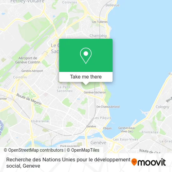 Recherche des Nations Unies pour le développement social map