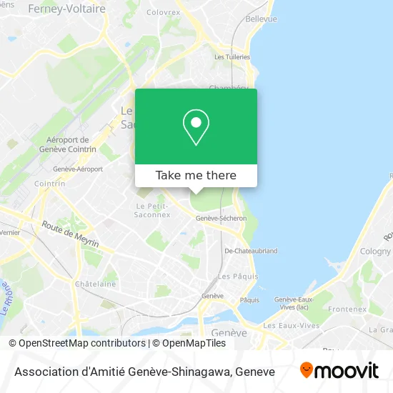 Association d'Amitié Genève-Shinagawa map