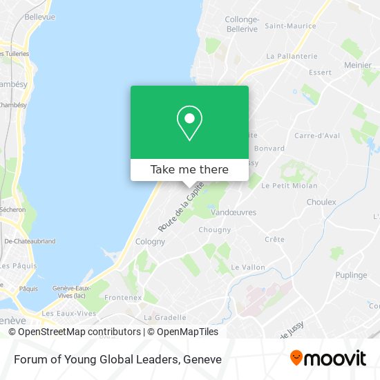 Forum of Young Global Leaders map