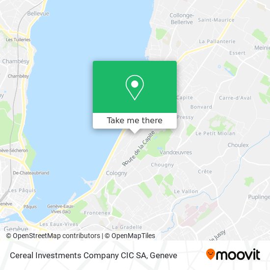 Cereal Investments Company CIC SA map