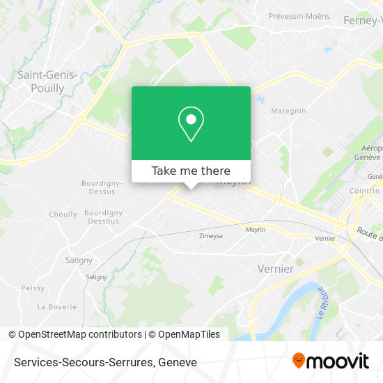 Services-Secours-Serrures map