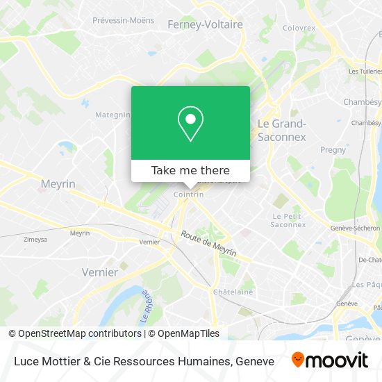 Luce Mottier & Cie Ressources Humaines map