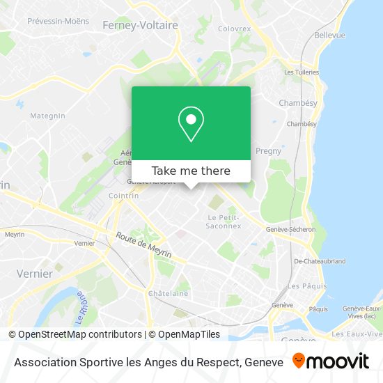 Association Sportive les Anges du Respect map