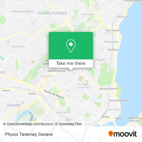 Physio Taverney map