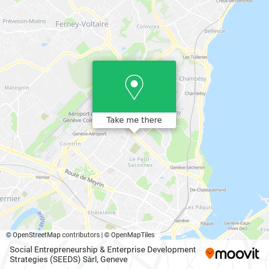 Social Entrepreneurship & Enterprise Development Strategies (SEEDS) Sàrl Karte