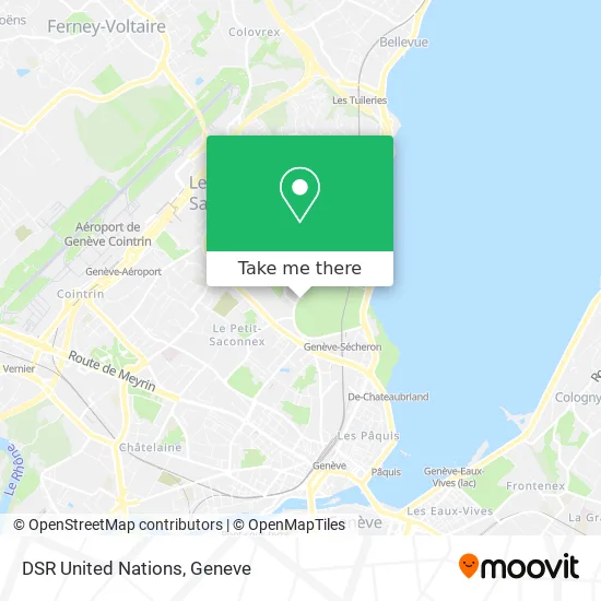 DSR United Nations map