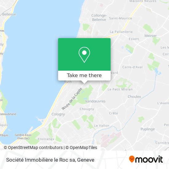 Société Immobilière le Roc sa map