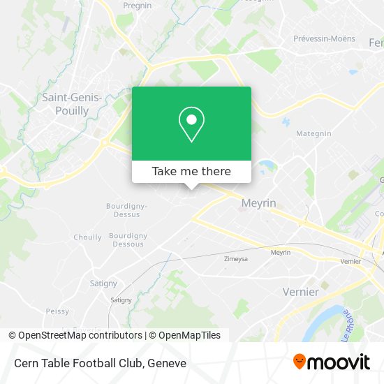 Cern Table Football Club map