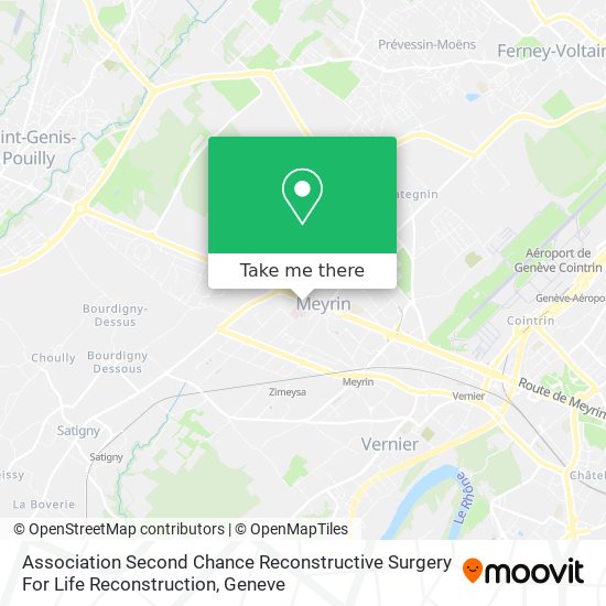 Association Second Chance Reconstructive Surgery For Life Reconstruction Karte
