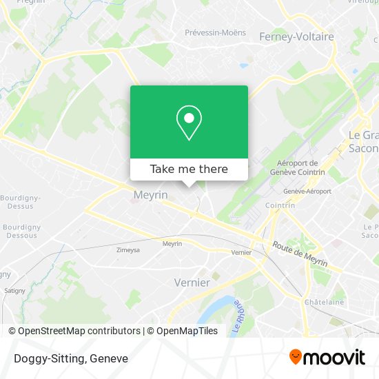 Doggy-Sitting map