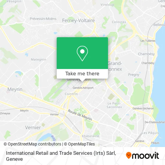 International Retail and Trade Services (Irts) Sàrl map