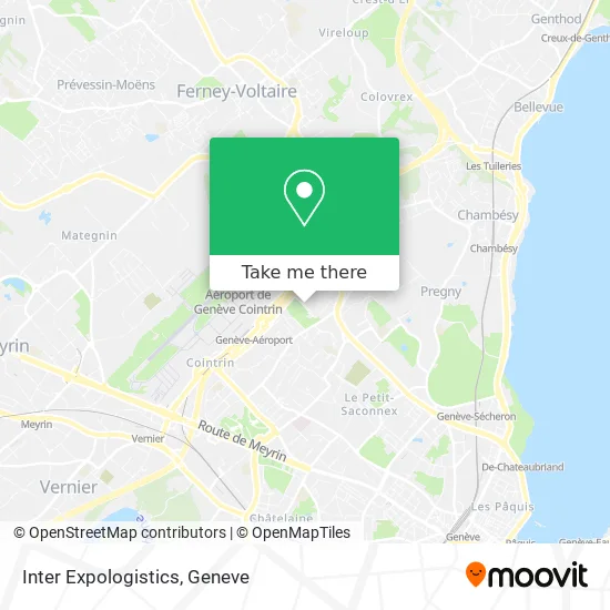 Inter Expologistics map