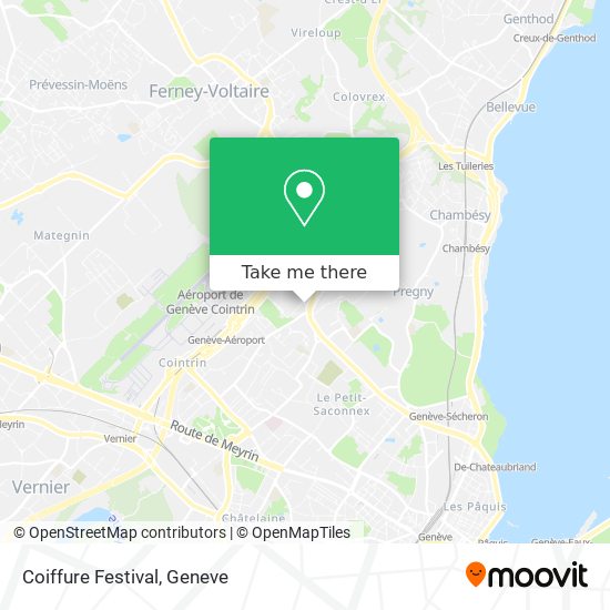 Coiffure Festival Karte