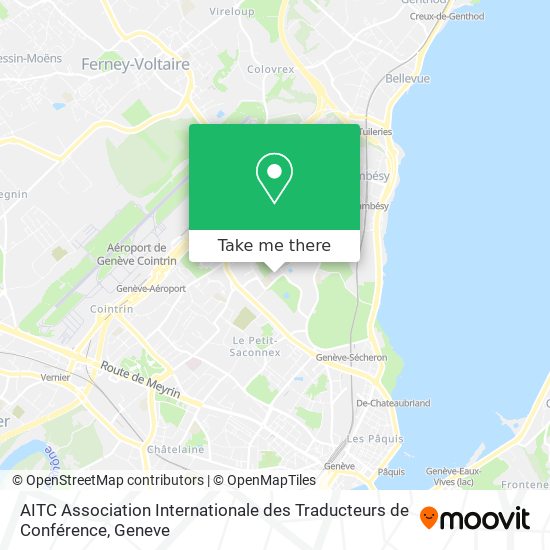 AITC Association Internationale des Traducteurs de Conférence Karte