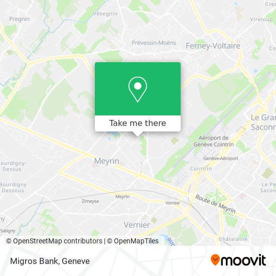 Migros Bank map