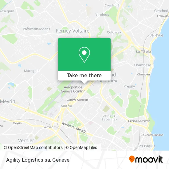 Agility Logistics sa map