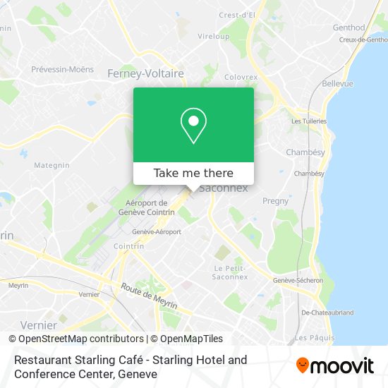 Restaurant Starling Café - Starling Hotel and Conference Center Karte